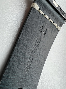 Nahast rihmad Apple Watchile 44/45 mm. Valmistatud eritellimusel (3 foto / 7)