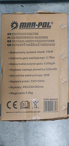 Gaasipuhur KRAFT DELE 15KW. Uus (5 foto / 6)