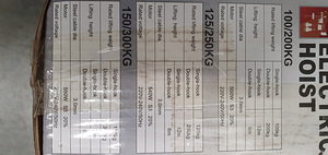 Elektritali 125/250kg.Uus. (5 foto / 5)