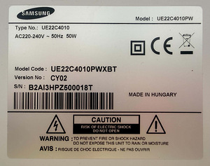 Продается редкий Samsung 22" TV с белой рамкой (3 фото из 3)