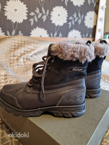 Детские зимние ботинки Skechers (фото #1)
