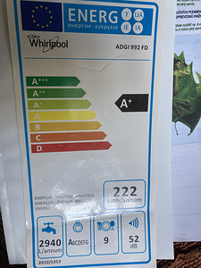 Посудомоечная машина Whirlpool 45 см (4 фото из 5)