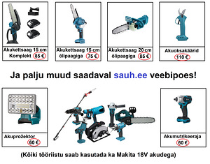 Новые, ДЕШЕВЫЕ, аналоговые инструменты Makita 18 В (2 фото из 4)