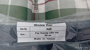 Honda crv 2007.... uste kleebitavad sirmid (1 foto / 3)