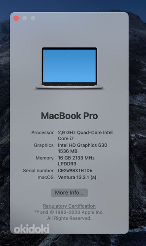 Macbook Pro 15 2017 (foto #4)