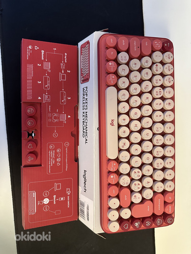 Механическая беспроводная клавиатура Logitech pop keys (фото #1)