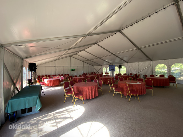 Палатки для мероприятий, тент для хранения 12 х 21 м (фото #4)