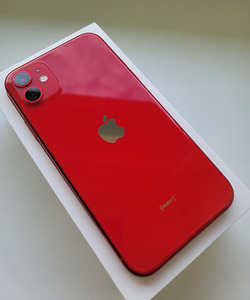 iPhone 11 punane 128gb nagu uus (1 foto / 3)