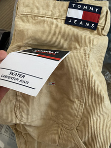 Tommy jeans skater carpenter corduroy Size 36W32L New (2 foto / 5)