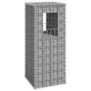 Metallist gabioonkorvid 40 x 40 x 100 cm, 2 tk (3 foto / 5)