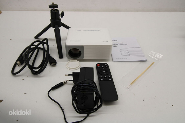 AKIYO O1 - мини-проектор со штативом, 1080P! НОВИНКА! (фото #2)