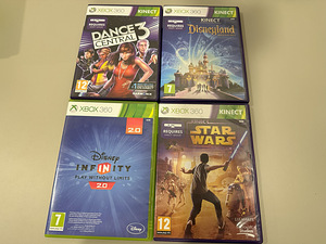 Microsoft Xbox 360 E 250GB, 2 консоли, Kinect, 16 игр. (8 фото из 8)
