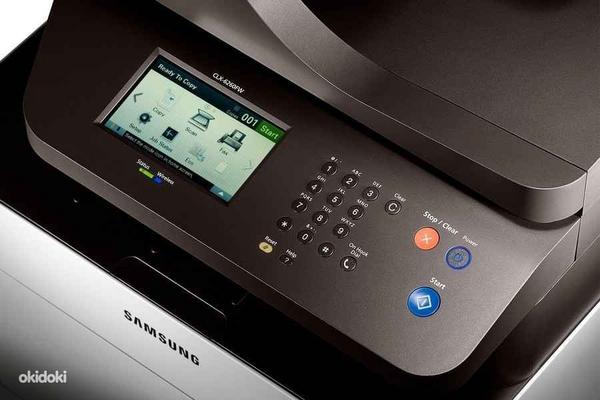 Принтер-сканер-копировальный аппарат Samsung CLX-4195FW (Wi-Fi) (фото #2)