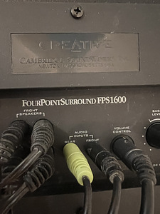 Cambridge SoundWorks FPS1600 kõlarid (4.1 süsteem) (4 foto / 5)