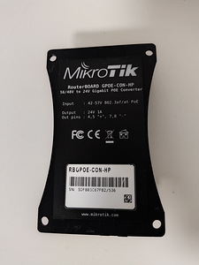Mikrotik POE Converter 24V 1A (1 foto / 3)