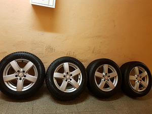 *Mersedes Benz*R16 + kummi*M+S*(6-8mm) (2 foto / 7)