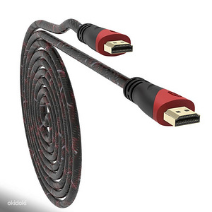 HDMI Kaabel 1.5m punane ja sinine (2 foto / 3)