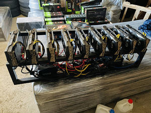 Krüptokaevur 3060ti 3070/ti kaartidega (5 foto / 10)
