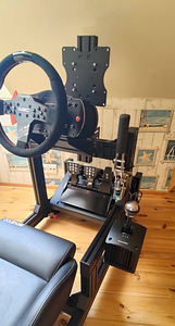 Simrig roolikomplekt (fanatec, heusinkveld, sim-lab, sparco) (4 foto / 8)