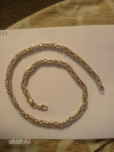 Серебряная цепочка (фото #2)