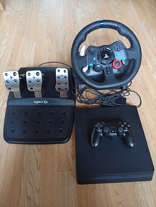 Ps4+Logitech G29 rool (1 foto / 3)