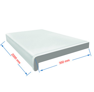 Aknalaud (PVC) 350x2000 Valge (1 foto / 2)