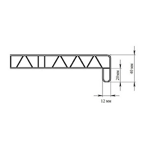 Aknalaud (PVC) 200x1000, Valge (2 foto / 2)