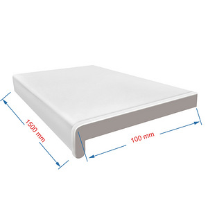 Aknalaud (PVC) 100x1500, Valge (1 foto / 2)