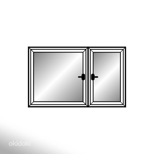 Окно ПВХ 1500x1370