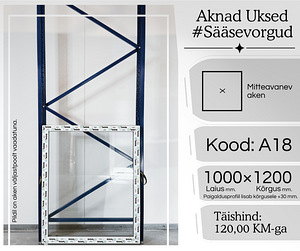 PLASTIKAKNAD 1000×1200 (№ A18) KINNINE AKEN (1 foto / 9)