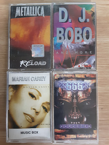Originaal 90ndate audiokassettide kollektsioon (2 foto / 8)