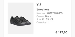 Adidas Y-3 Superstar leather low-top sneakers (2 foto / 6)
