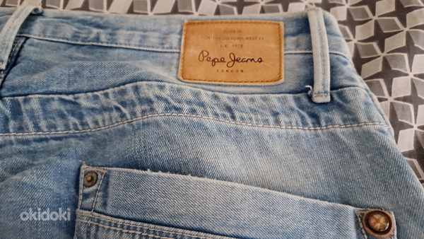 Джинсы Pepe Jeans 34/34 оригинального прямого кроя (фото #2)