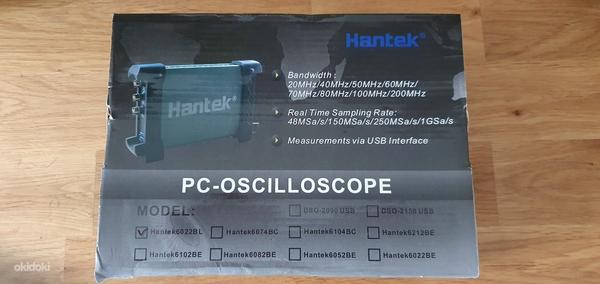Осциллограф hantek 6022BL USB + логический анализатор (фото #2)