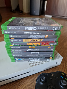 Xbox one/3 pulti+laadija+mängud (3 foto / 3)