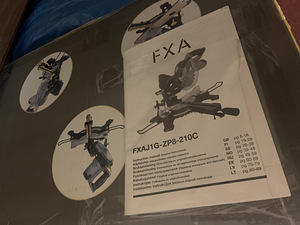 Järkamissaag FXAJ1G-ZP8-210C 1500W 210MM (4 foto / 4)