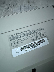 Compaq 1998 a Retro Klaviatuur (6 foto / 8)