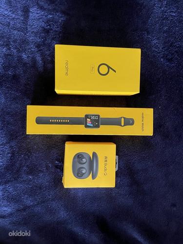 Realme 6 Pro + часы Realme + Buds Q (фото #1)