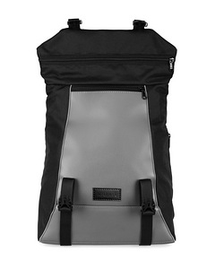 Seljakott Milinal "Shuttle roll mini", must/hall (7 foto / 7)
