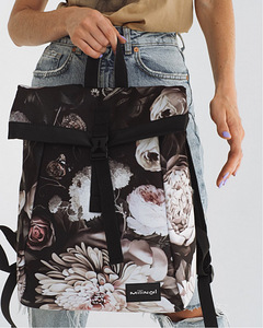Seljakott Milinal "Roll mini", print floral (3 foto / 7)