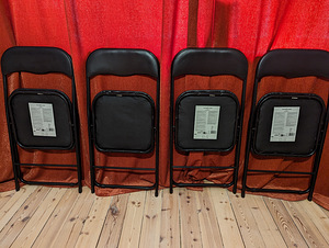 Folding Chairs with cushion (3 foto / 3)