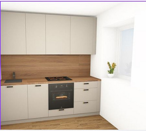 3D köögi disainiprojekti visualiseerimine (2 foto / 4)