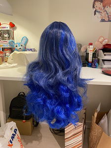 Cosplay parukas sinine Luna My Little Pony - parukas sinine (3 foto / 6)
