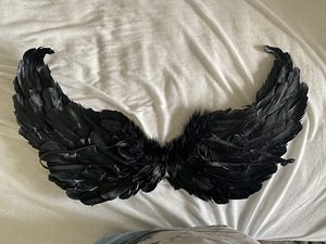 Mustad tiivad black wings cosplay mustad tiivad (2 foto / 2)