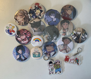 Anime Genshin võtmehoidja pin HSR Evangelion anime märk