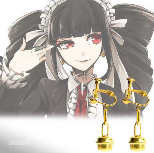 Серьги косплей Celestia Danganronpa аниме