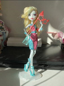 Monster high doll nukk lot lagoona , gigi 13 wishes, frankie (7 foto / 7)