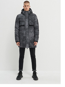 Uus meeste pikk jope (mantel / parka), s XXL 180-190cm (3 foto / 3)
