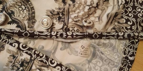 Блузка с лацканами; размер 44 / XL (фото #4)