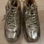 Золотистые кроссовки, размер 39, 25 см (фото #1)